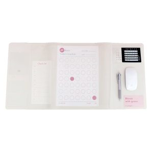 Ultimate Organization Desk Pad - Cream White